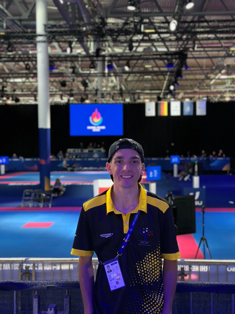 unab_online's tweet image. Nuestro estudiante y taekwondista Daniel Gómez Ortiz competirá este 22 de julio en los World University Games de @FISU en Alemania 🇩🇪. Desde ya se encuentra en el certamen junto a la delegación colombiana 🇨🇴. ¡Todo un #OrgulloUNAB!

Conoce su historia: bit.ly/4ltNgiE