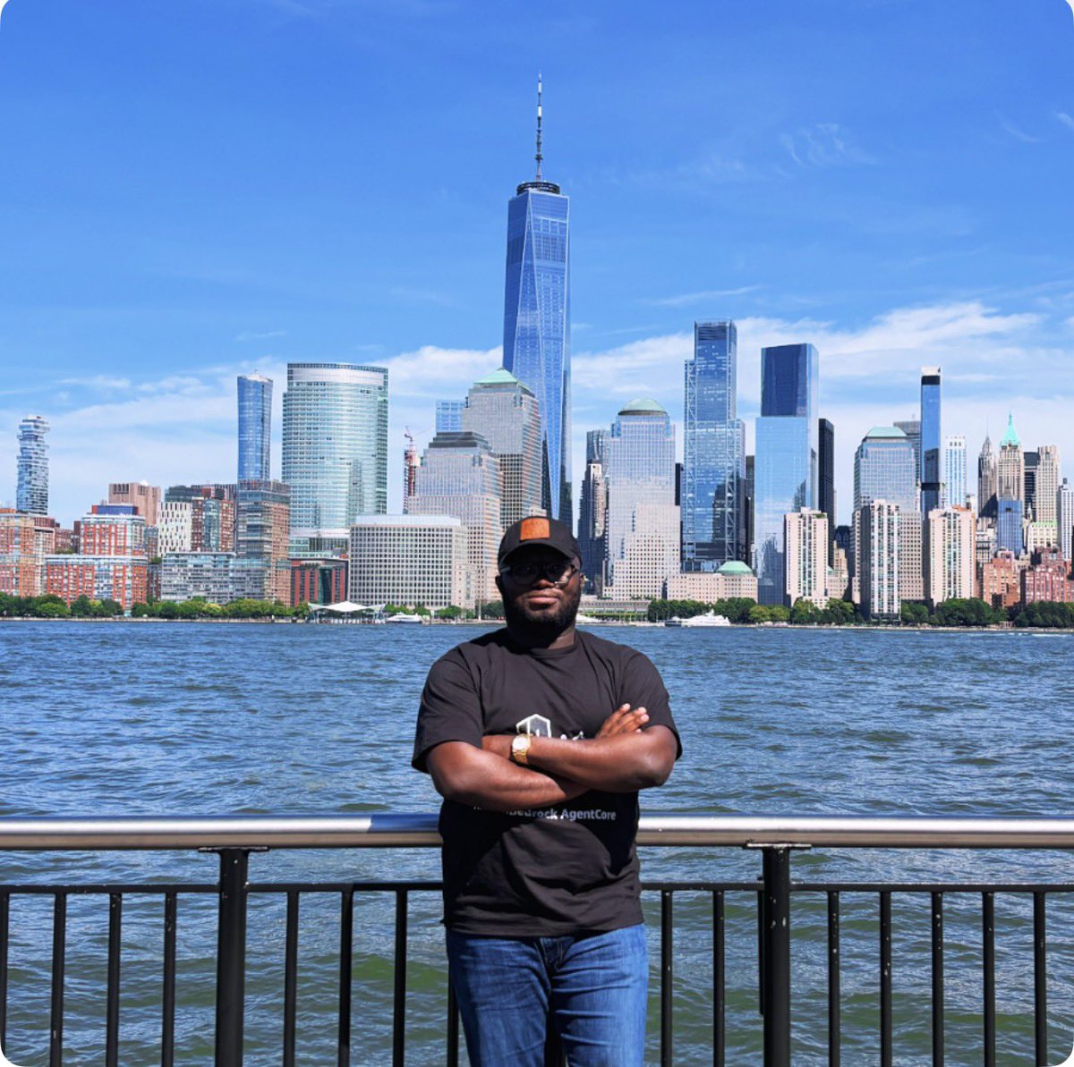 WaleAkinfaderin's tweet photo. New York was a blast. We unveiled AgentCore for building enterprise-level agentic AI applications, dove into Guardrails, planned bold steps toward an AI-powered future, and most importantly, had a blast. #AWSNYSummit https://t.co/LY1YDcATcA