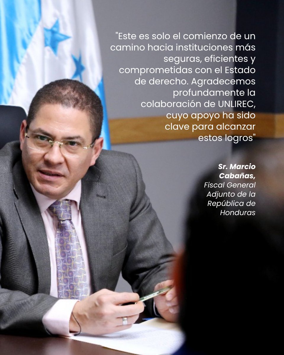 UNLIREC's tweet image. 🇭🇳 En junio UNLIREC realizó la reunión de cierre de la asistencia técnica al @MP_Honduras, bajo el proyecto #SALIENT, fortaleciendo la seguridad física y la gestión de evidencias de armas y municiones.
