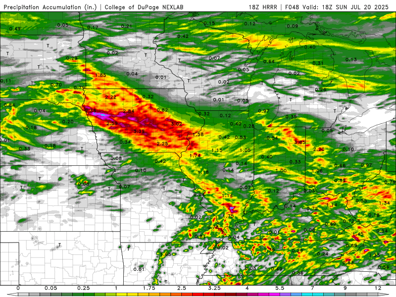AnubizzzBurner's tweet image. Some localized serious flash flooding could be realized in Iowa over the next couple of days. Soils are still wet from last week's rain