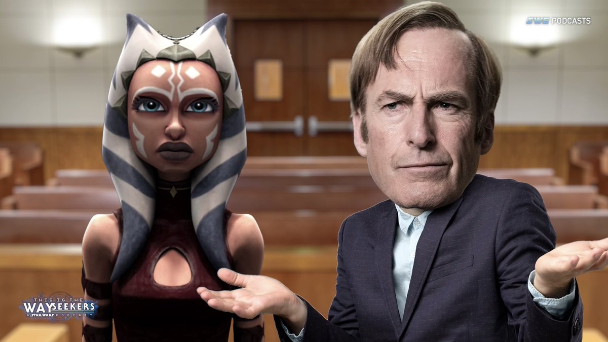 WayseekersPod's tweet image. TOMORROW on This is the Wayseekers…
Ahsoka’s on trial. Saul Goodman’s her lawyer. And we’re asking the only question that matters…
Can these animated characters survive live-action court? ⚖️