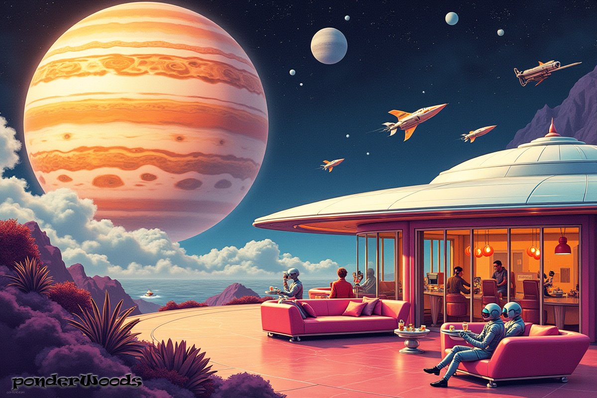 QT you Retro Futurism Art 💫