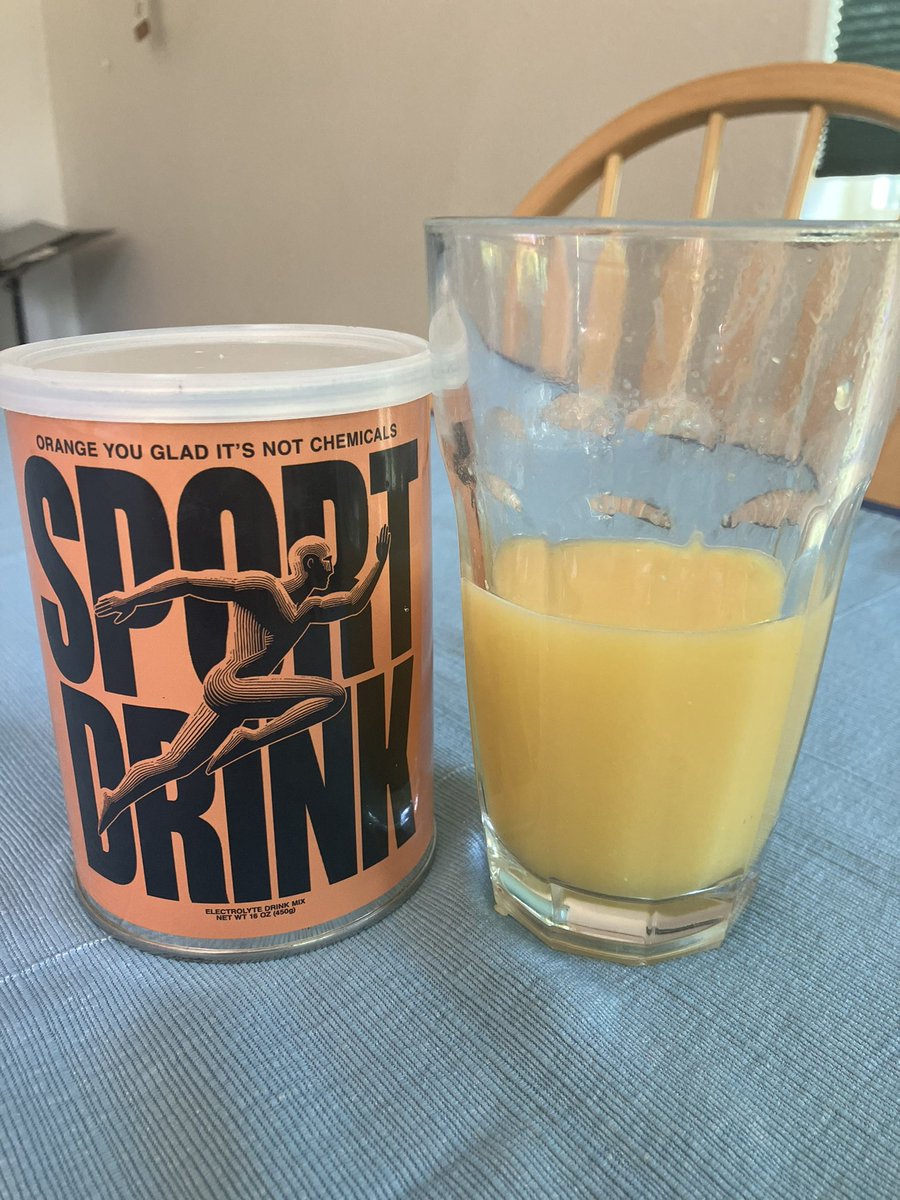 Have you tried adding orange Sport Drink to orange juice?