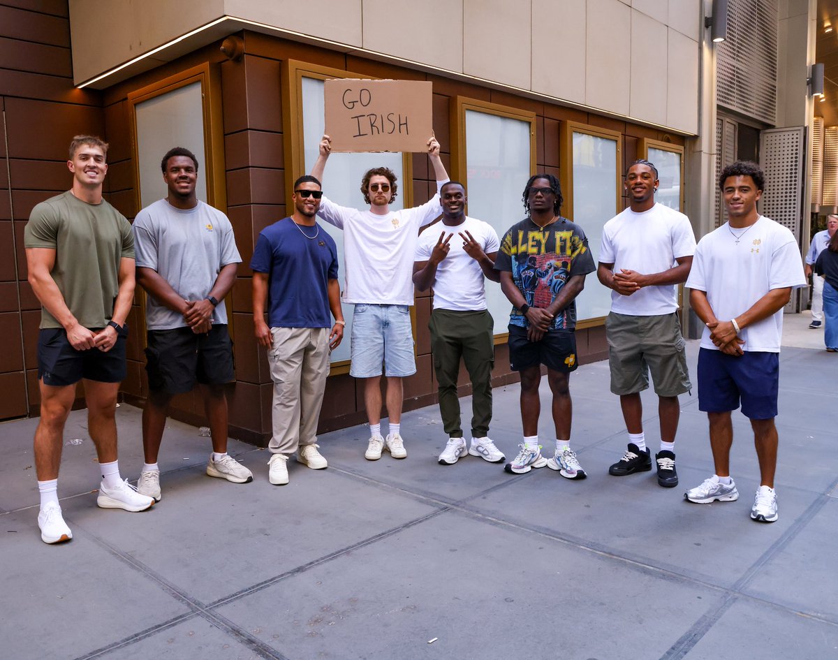 Talk of the town 

#GoIrish☘️ | <a href="/dudewithsign/">seth</a>