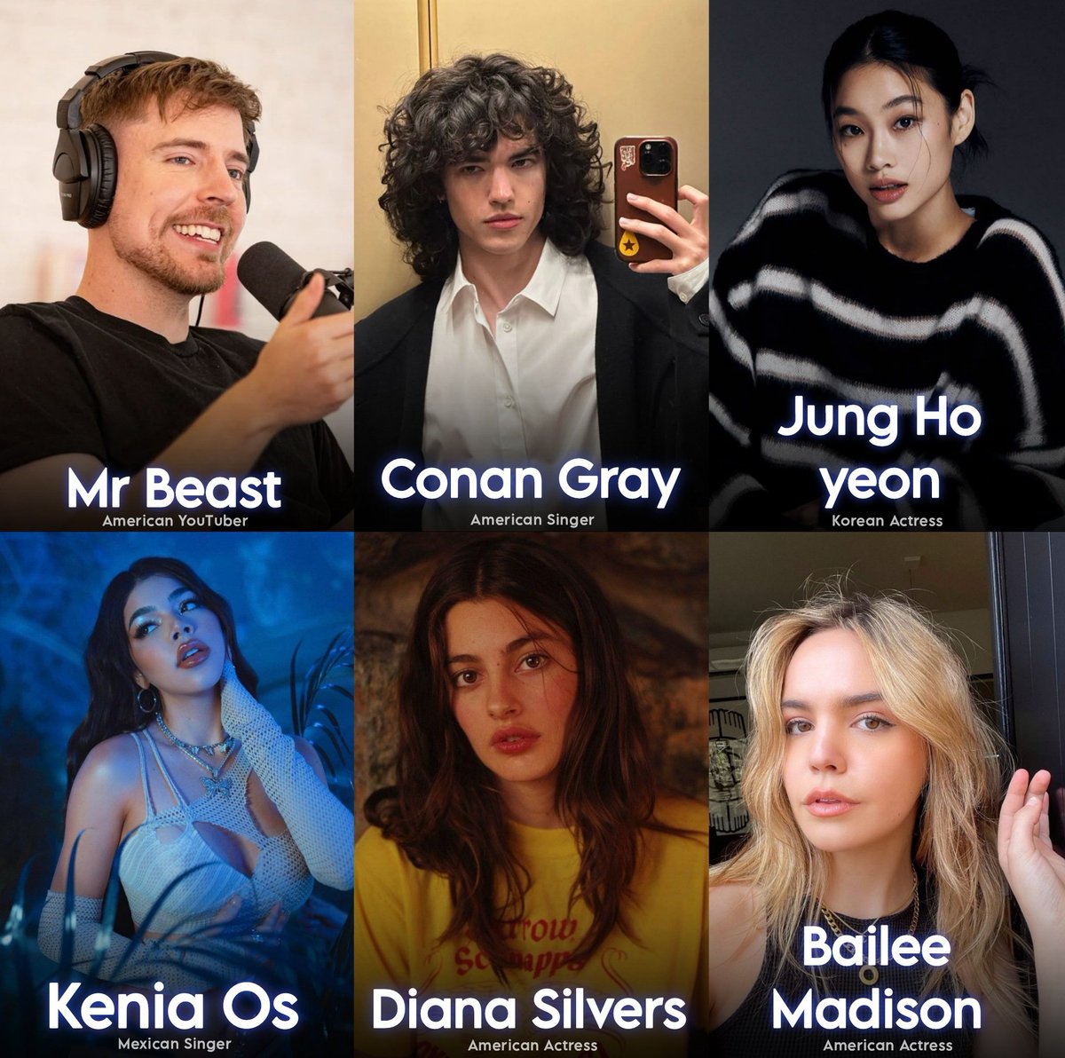 taedailypraise's tweet image. Some of the Celebrities who are following Kim Taehyung on Instagram