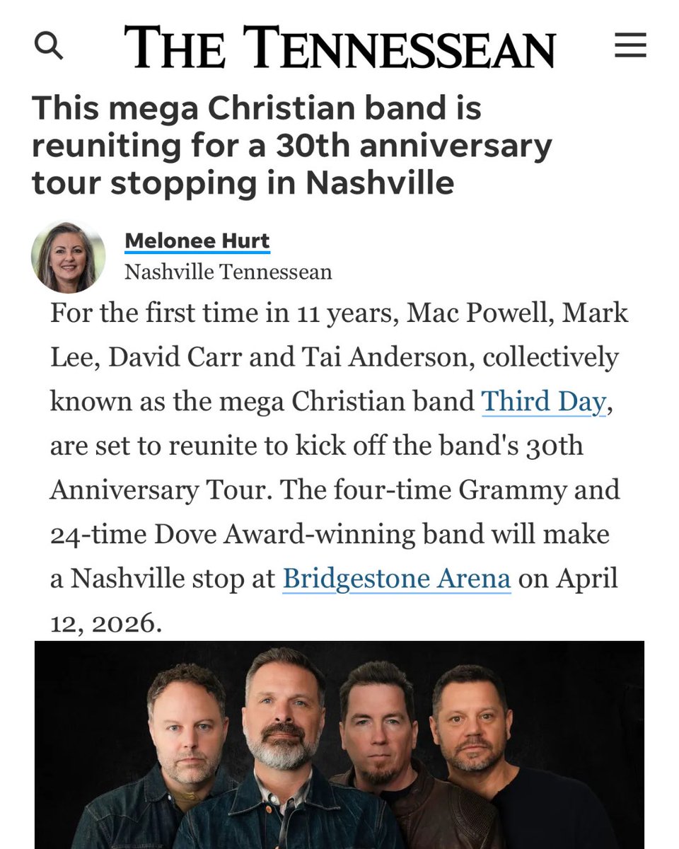 THIRD DAY tweet media