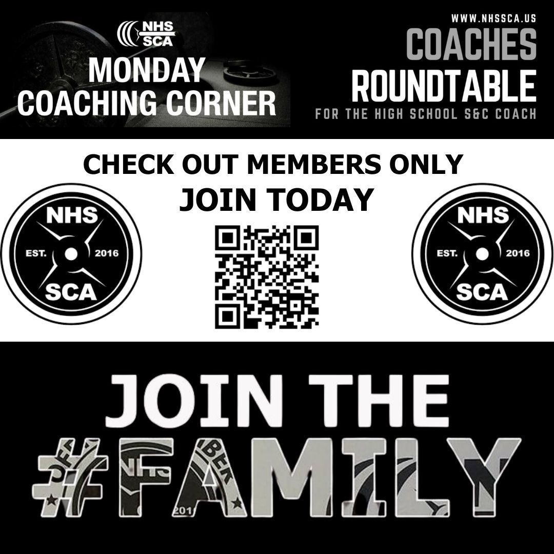 📢 Join the NHSSCA Today!

Becoming a member means gaining access to exclusive resources, mentorship opportunities, and a network of coaches dedicated to excellence in strength and conditioning. 💪

🌐 Explore the Benefits: nhssca.us/membership

#StrengthAndConditioning