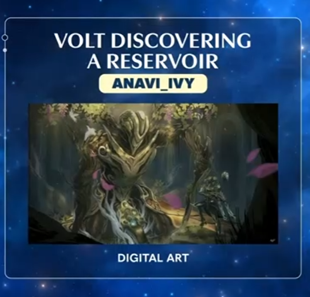 Scanphelion's tweet image. WAIT WAIT WAIT @Anavi_Ivy THAT'S YOUR DRAWING!!!! THAT WAS ON THE WARFRAME STREAM!