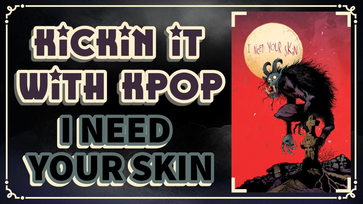 kpop_junki's tweet image. Joey Galvez @_geekcollective is joining me tonight to go over I Need Your Skin on @KickstarterRead Come hang!
Tonight 7 pm Est / 4 pm PSt
youtube.com/live/-24QH2q-T…