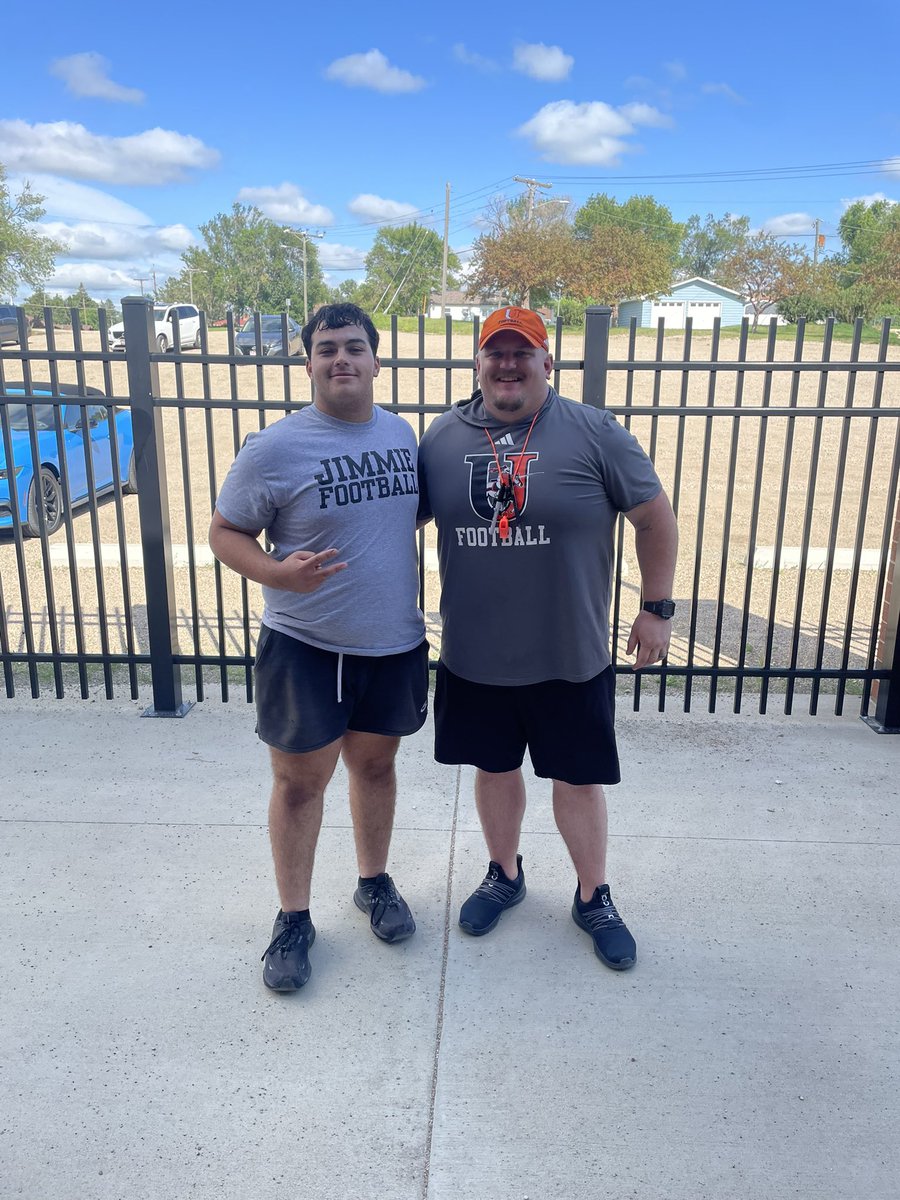 Oscar Anaya (@oscarcash_99) on Twitter photo After a great camp and talk with <a href="/Coach_Mistro/">Brian Mistro</a> and <a href="/CoachZim_UJ/">Josh Zimmer</a> I am blessed to receive my first D2 and collegiate offer from <a href="/UJ_Jimmies/">University of Jamestown</a>!! <a href="/CoachBenBurk/">Ben Burk</a> <a href="/Dean12Mark/">Mark Dean</a> <a href="/LSHSCougarsFB/">Lakeville South Football</a> After a great camp and talk with <a href="/Coach_Mistro/">Brian Mistro</a> and <a href="/CoachZim_UJ/">Josh Zimmer</a> I am blessed to receive my first D2 and collegiate offer from <a href="/UJ_Jimmies/">University of Jamestown</a>!! <a href="/CoachBenBurk/">Ben Burk</a> <a href="/Dean12Mark/">Mark Dean</a> <a href="/LSHSCougarsFB/">Lakeville South Football</a>