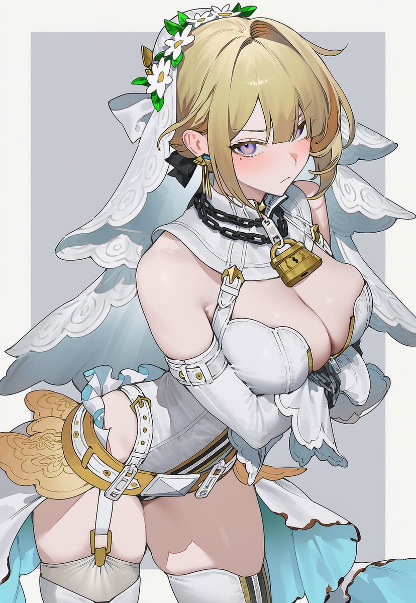 Evelyn / イヴリン (Nero [Bride] Cosplay) 
#zzzero 
#ゼンゼロ