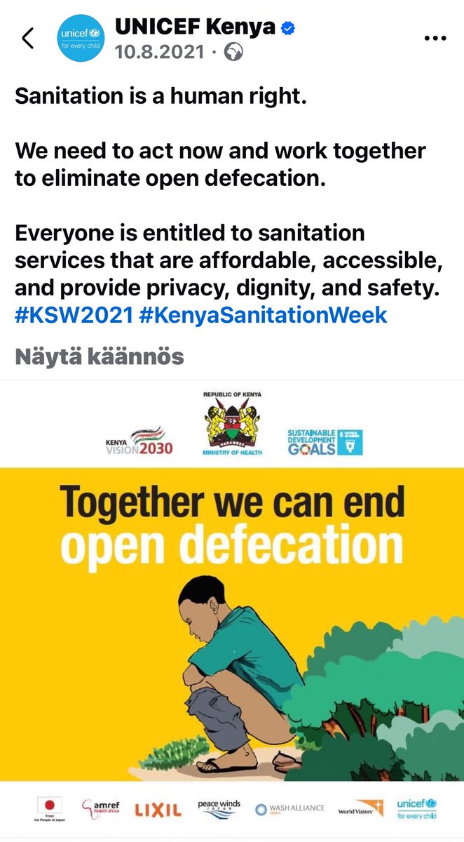karen_hadenough's tweet photo. @JariJMakkonen Vessan käyttö on ihmisoikeus. 

Olemme Suomessa epäonnistuneet sekä ihmisinä, kotouttajina, yhteiskuntana että touhun mahdollistajina ja maksajina, koska edelleen alistavat rakenteet pakottavat tiettyjä ihmisryhmiä olemaan käyttämättä vessaa. 
Tähän on tultava muutos. https://t.co/K09q38SkXO