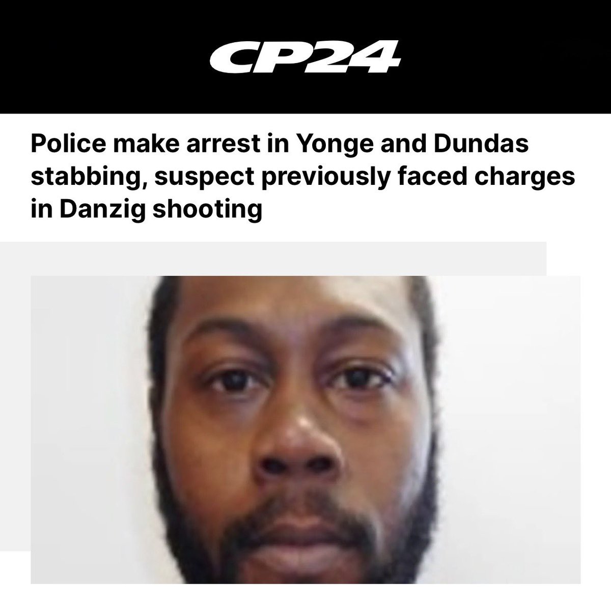 LarryBrockMP's tweet image. Another violent attack, another repeat offender. This is what happens when soft-on-crime laws and revolving door bail let dangerous criminals walk our streets.
Shaquan Mesquito was already charged in the Danzig shooting—now he’s stabbed someone at Yonge-Dundas. Enough is…