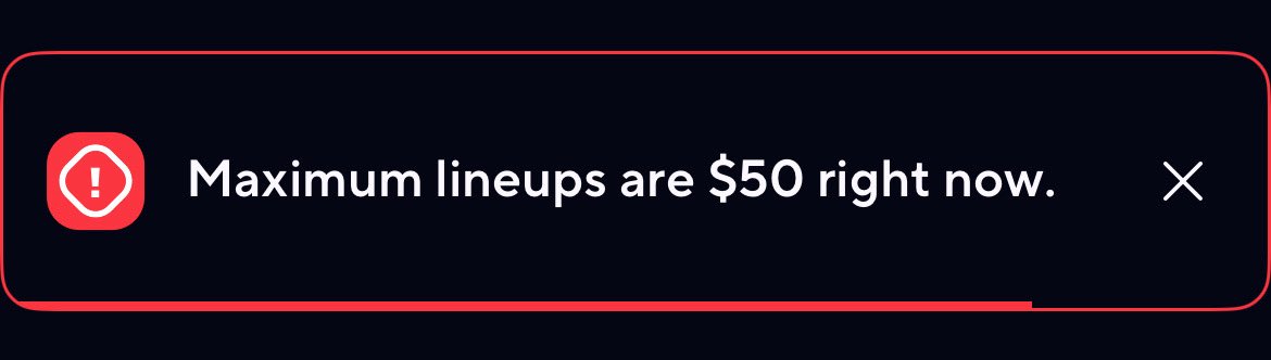 LockPICKS_'s tweet image. Crazy you’re a multibillion dollar company but yet I’m nerfed to $50 per bet.
This app is a complete SCAM @PrizePicks