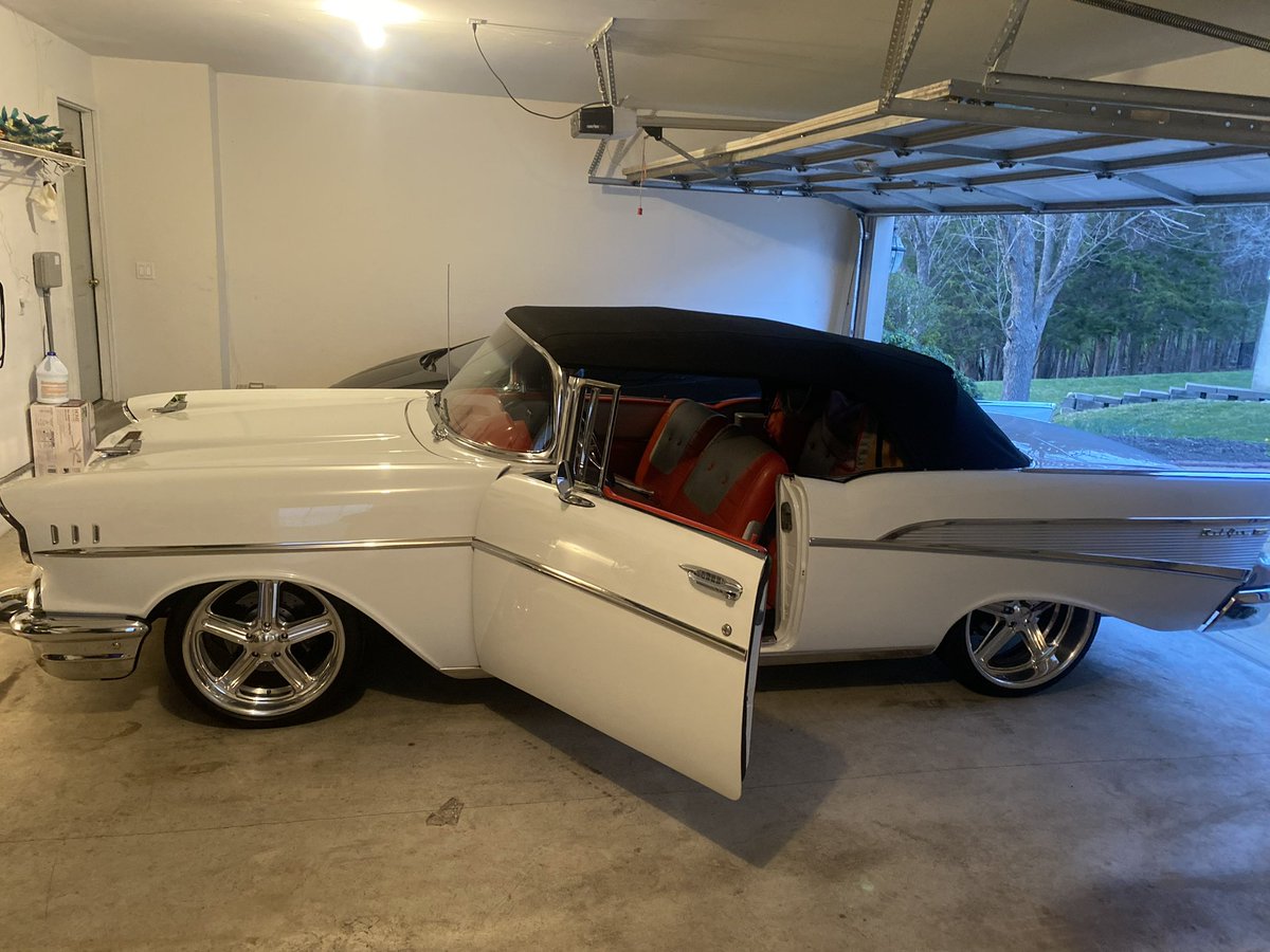 St Louis County Police are investigating the theft of this car, a ‘57 Chevy Bel Air,  from Marietta Dr in north county. It was purchased in March for $108,000. Owner is offering a $5,000 reward for info that leads to an arrest &amp; conviction. <a href="/KMOV/">KMOV</a>