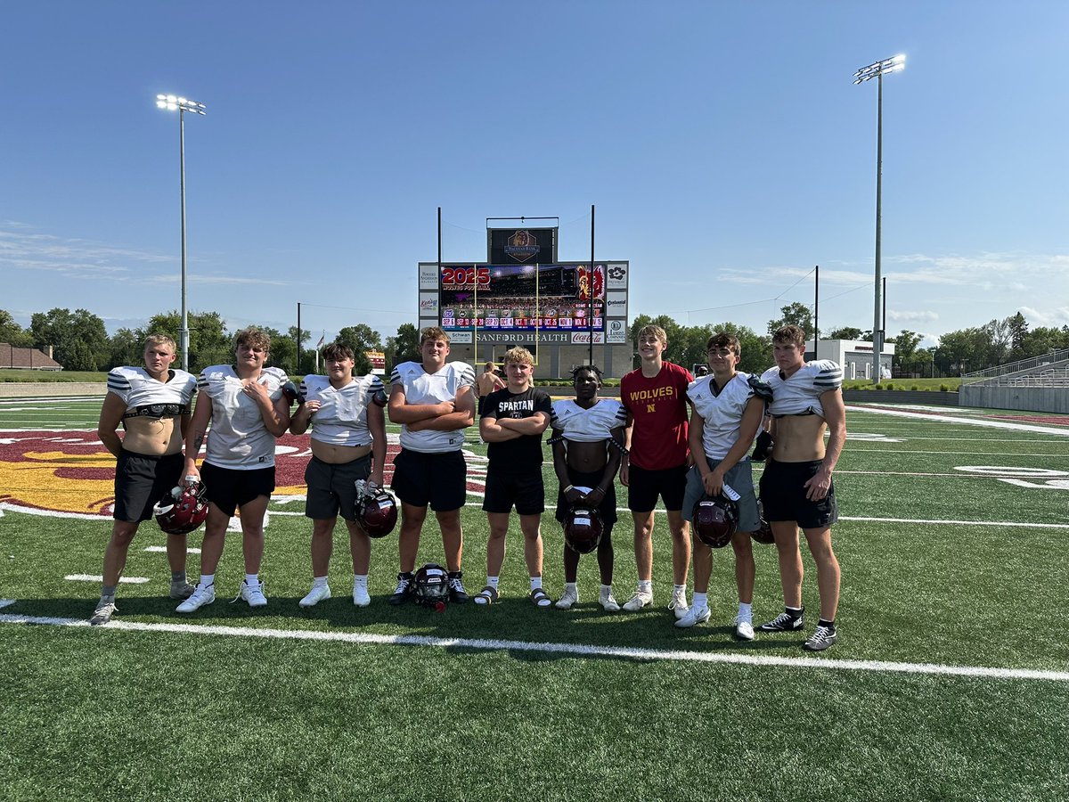 Graham Hughes (@grahamhughes781) on Twitter photo Thanks to <a href="/NSUWolves_FB/">Northern State Football🐺 🏈</a> and the coaches <a href="/NSUCoachSchmidt/">Mike Schmidt</a> <a href="/Coach_Weisman/">Kyle Weisman</a> <a href="/Coach_BrownNSU/">Brayle Brown</a> for putting on a great camp today, I learned a lot about the program and they help me improve a ton in my position. <a href="/NWahlScouting/">Nate Wahl</a> <a href="/PrepRedzoneDAK/">Prep Redzone Dakotas</a> <a href="/Spartans_FB/">Spearfish Spartan Football</a> Thanks to <a href="/NSUWolves_FB/">Northern State Football🐺 🏈</a> and the coaches <a href="/NSUCoachSchmidt/">Mike Schmidt</a> <a href="/Coach_Weisman/">Kyle Weisman</a> <a href="/Coach_BrownNSU/">Brayle Brown</a> for putting on a great camp today, I learned a lot about the program and they help me improve a ton in my position. <a href="/NWahlScouting/">Nate Wahl</a> <a href="/PrepRedzoneDAK/">Prep Redzone Dakotas</a> <a href="/Spartans_FB/">Spearfish Spartan Football</a>