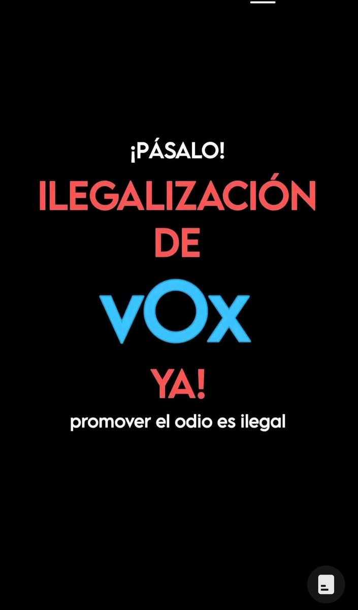 Cada apoyo cuenta. Demos fin al fascismo.