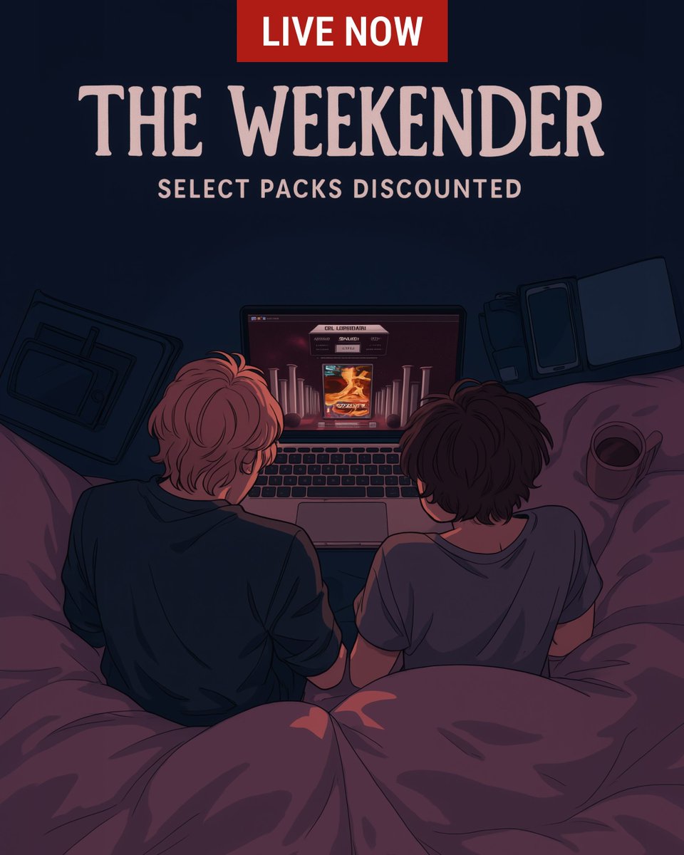 grailsgg's tweet image. The Weekender is live until Sunday evening.

🚀 Double Odds:
- Emerald Tempest- grails.gg/boxes/emerald_… 

🍄 Discounted pulls:
- The Pika Pop Pack  → 10% OFF
grails.gg/boxes/the_pika…

- OG Kanto Trainers → 20% OFF
grails.gg/boxes/og_kanto…