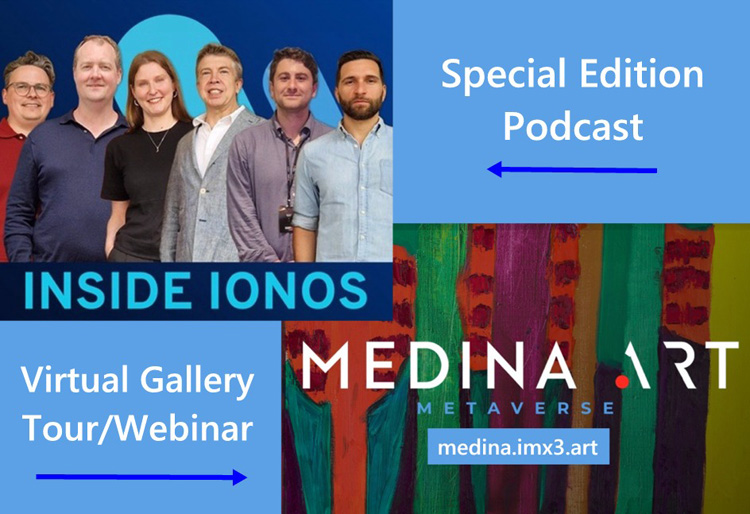 DNJournal's tweet image. Six Industry Experts Tackle Key Topics in Ionos Podcast and .ART Announces a Webinar and Live Tour of Their New Gallery in the Metaverse: dnjournal.com/archive/lowdow…