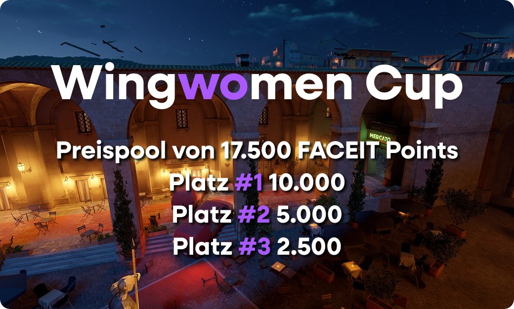 ksNcs's tweet image. WINGWOMEN CUP #3
📅 19.07.2025
⏰ 19:00 Uhr
ℹ️ dachcs.de/empress
🔎 Females aus der DACH-Region
