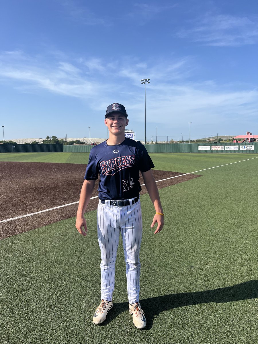 #FiveToolWS F: <a href="/OklahomaExpress/">Oklahoma Express Baseball</a> Bagwell 14, NTXBC Dirtbags 2026 Allerheligen 2
PoG: <a href="/LanceEvans88/">Lance Evans</a> 4 IP, 3K, 3H, 2 ER / 2-2, 2 RBI, BB
Hitter: <a href="/karterthomas24/">Karter Thomas</a> 2-4, 2B, 3 RBI