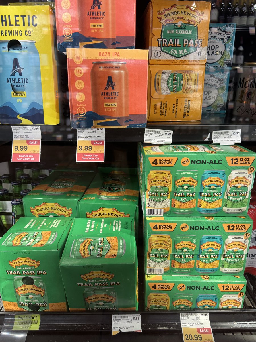 Non alcoholic beer should be illegal. Drink a Lacroix or some shit if you want something cold and bubbly.