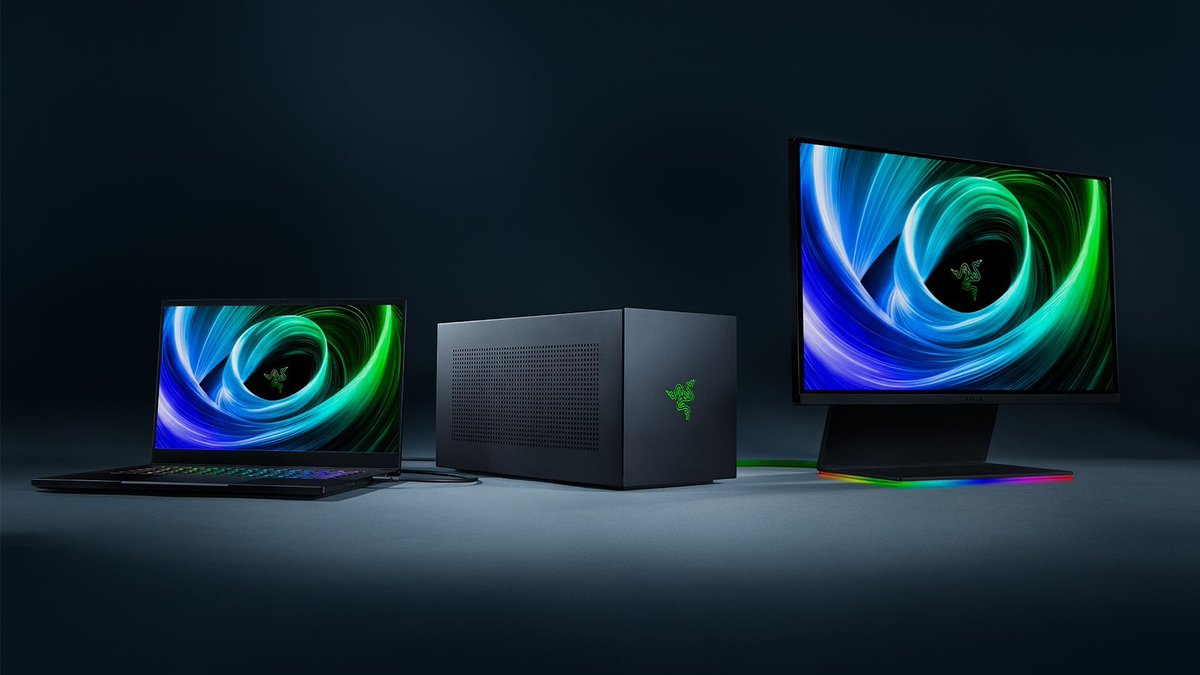 Boost your favorite laptop or gaming handheld into overdrive with the Razer Core X V2: rzr.to/corex-v2

The ultimate external GPU enclosure returns better than before. Now supporting 4-slot wide NVIDIA GeForce RTX or AMD Radeon graphics cards, experience near desktop