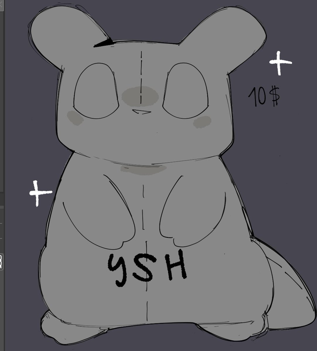 redcentipede_'s tweet image. Anyone ever wanted their slugcat as a plush??
GOOD THING, because I am doing a YSH (Your slugcat here) for 10$ DM me as haylof_t. On discord if interested!
