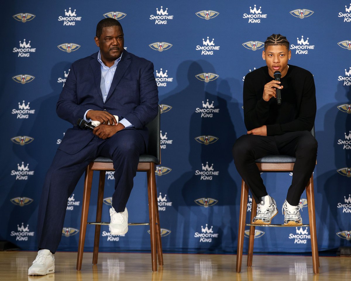 Jim_Eichenhofer's tweet image. ESPN's @MarcJSpears covered Jordan Poole, Kevon Looney extensively when the new #Pelicans played for Golden State, including on '22 title team. Spears joined @PodcastPelicans to discuss those players + his recent interviews with Joe Dumars, Jeremiah Fears: neworlns.co/44Wu2eH