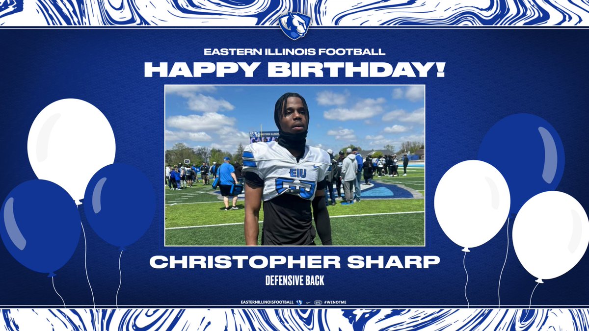 EIU_FB's tweet image. Join our team in wishing @Chrissharpp23 a Happy Birthday!! 🎉🎂
#WeNotMe | #BleedBlue | #WinTheDay