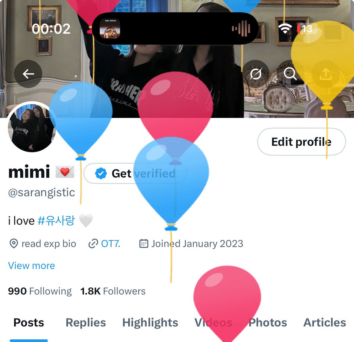 sarangistic's tweet photo. happy birthday to me 🙌 https://t.co/FPSsSRch0R