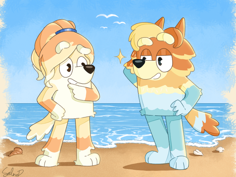 Strike a Pose, Rad!

#Bluey #blueytwt #blueyfanart #rad #frisky