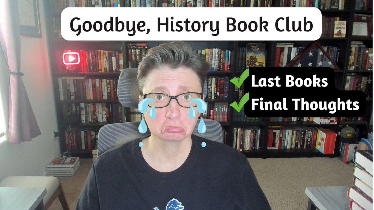BPegged's tweet image. Goodbye, History Book Club: Last Books/Final Thoughts youtu.be/ugFdWhFUAXg?si… via @YouTube