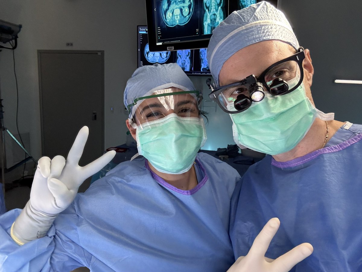 graffeo's tweet image. Just another day at the office! Proud to rep @OUHealth @OU_Neurosurgery and participate in a fun new take on "operative video" this week (s/o my co-star & OR tech extraordinaire #JordanRidge) π₯π€©π·π€³