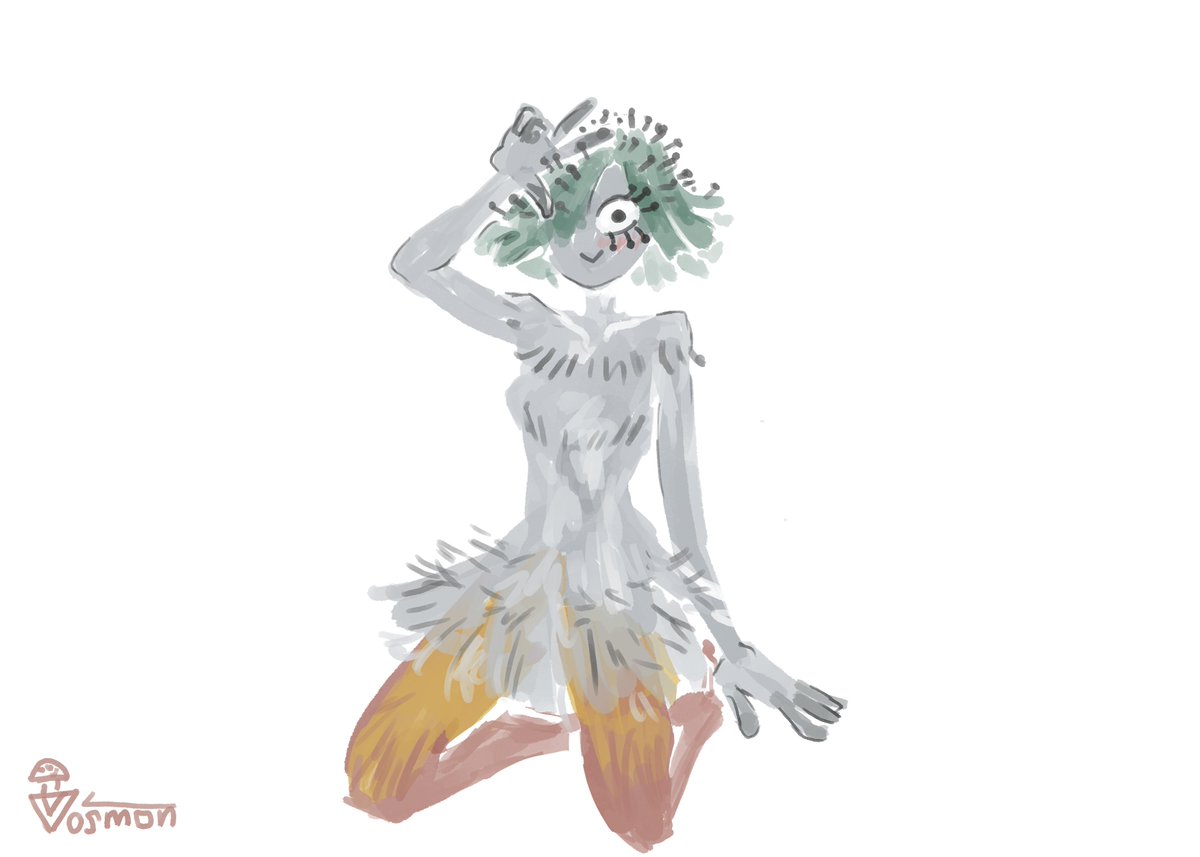 GVosmon's tweet image. Request from friend - Mildew-tyan