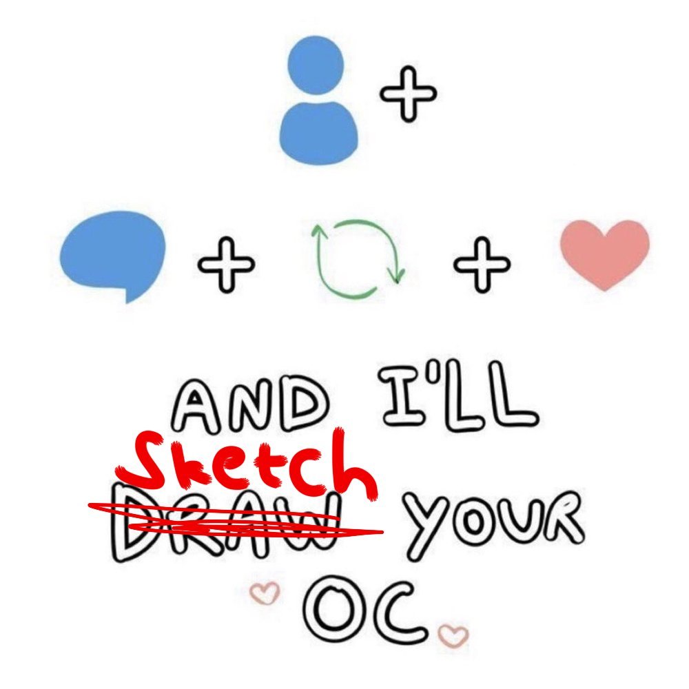 yunnrzz's tweet photo. FOLLOW ME + DROP YOUR OC BELOW AND I'LL SKETCH IT! :D

Let's be moots~ 💕

Idea from @/TheKaori02
#smallartist  #artmoots https://t.co/RXu3bIdguA