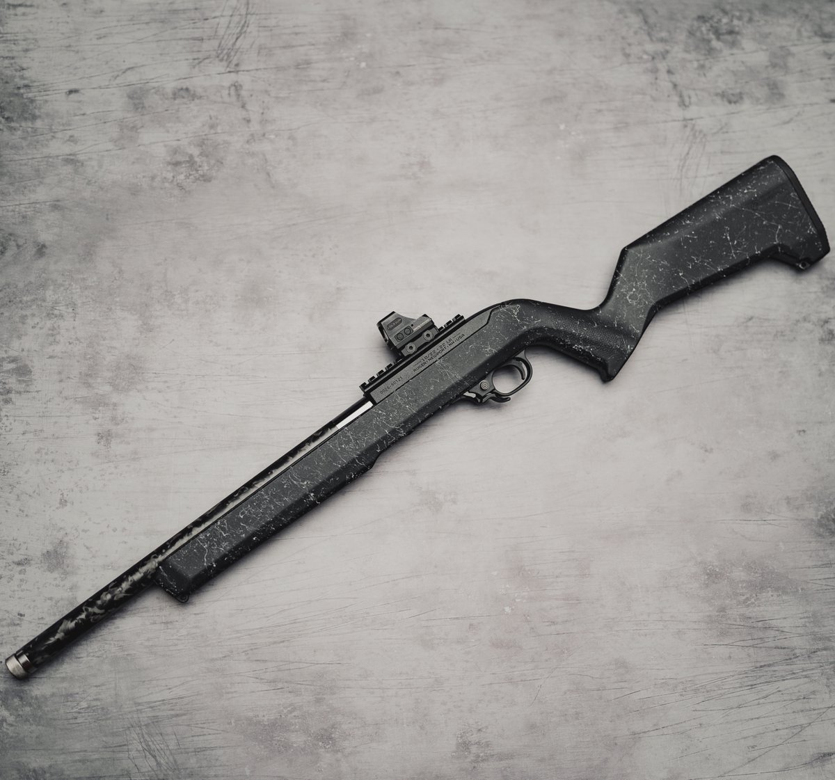 Ruger_Firearms's tweet image. Lightweight, modern design meets proven performance in the 10/22® Carbon Fiber.