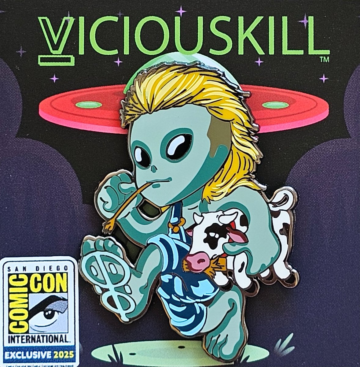Viciouskill's tweet image. Out of this world SDCC Exclusive
I always wondered where the cow went. Now we know lol
LE111
Booth 523
.
.
.
#sdcc #Aliens #cows @SD_Comic_Con