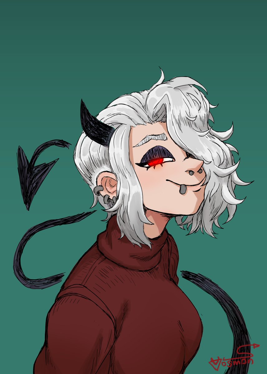 GVosmon's tweet image. Zdrada ✨

#Helltaker #Zdrada