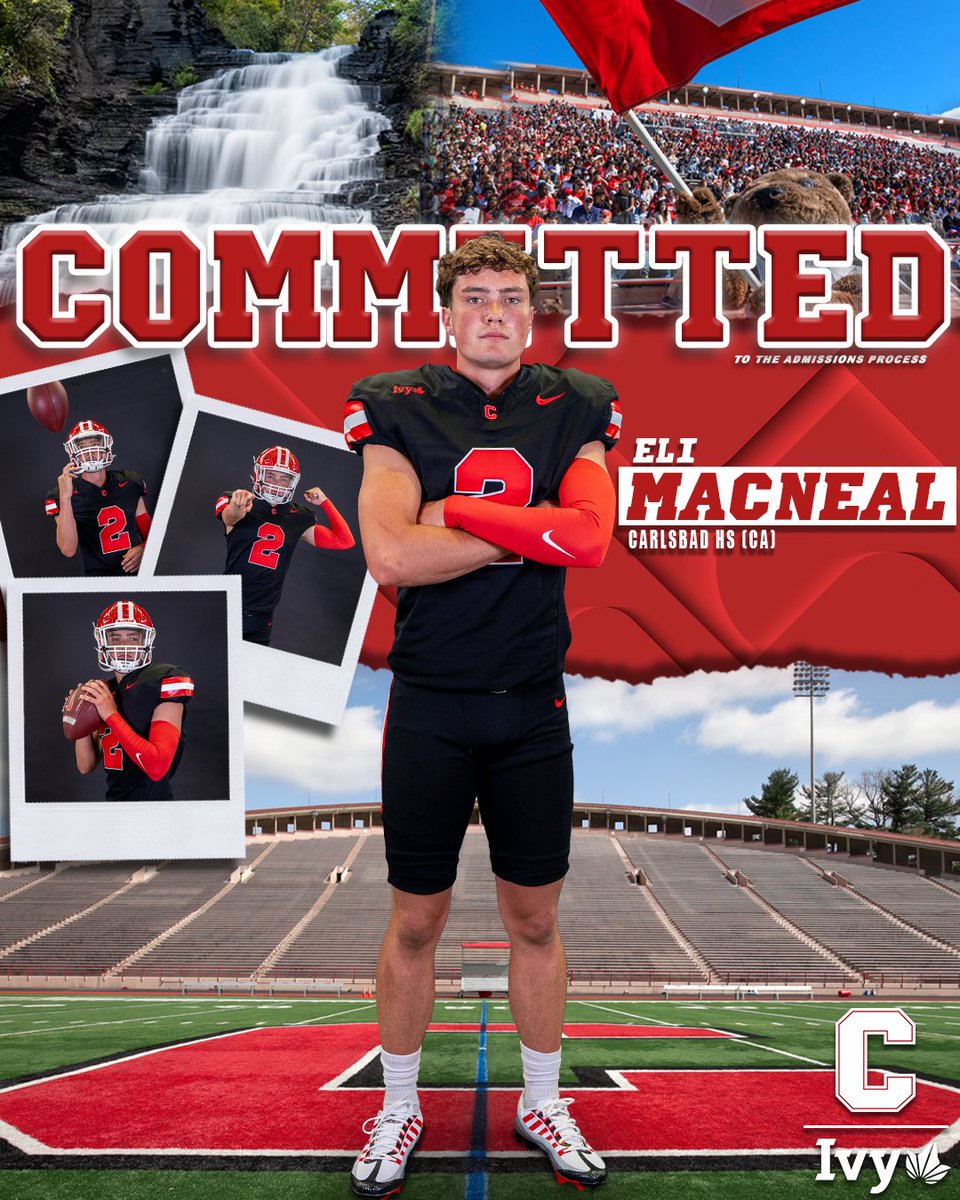 Blessed to say I have committed to Cornell University! Go Big Red🔴