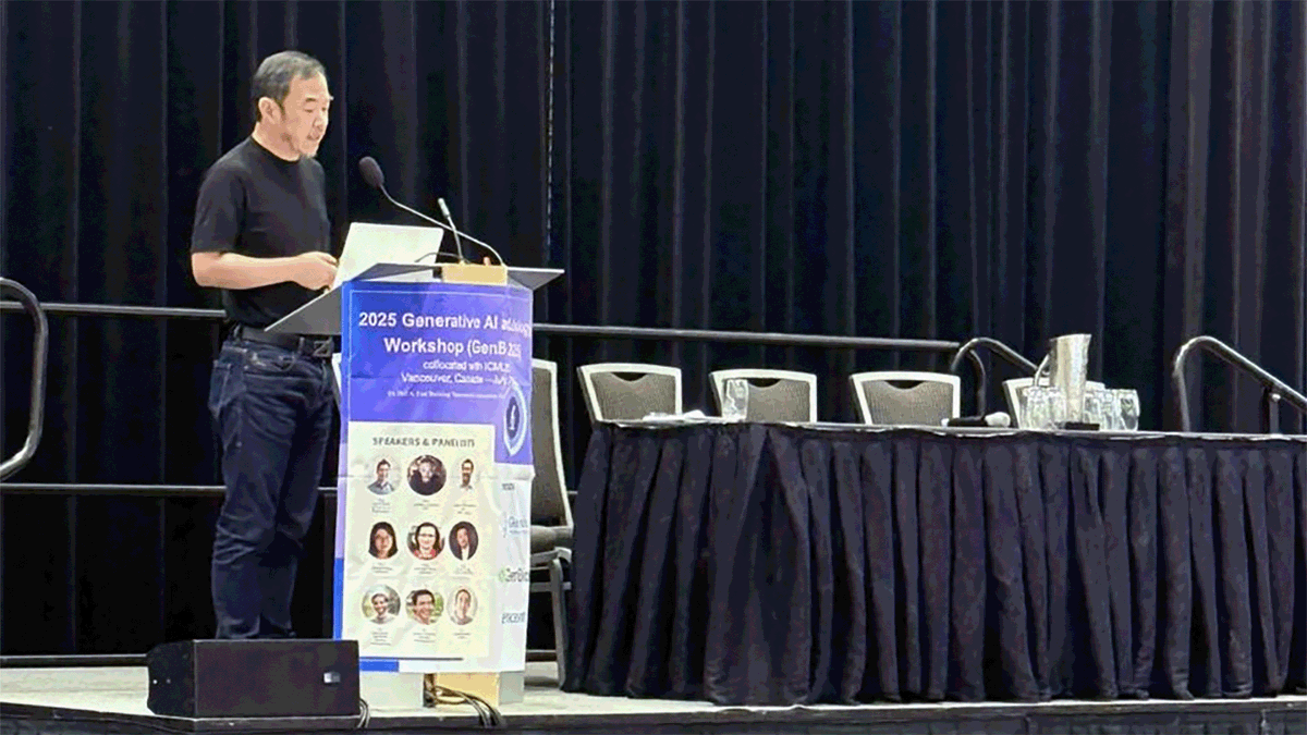 genbioai's tweet image. 📍 GenBio AI at #ICML2025 Generative AI and Biology Workshop
We were thrilled to be part of the ICML 2025 Workshop on Generative AI & Biology in Vancouver.
🎤 GenBio AI Co-Founder and Chief Scientist @ericxing delivered a keynote talk titled:
“Multiscale Foundation Models for…