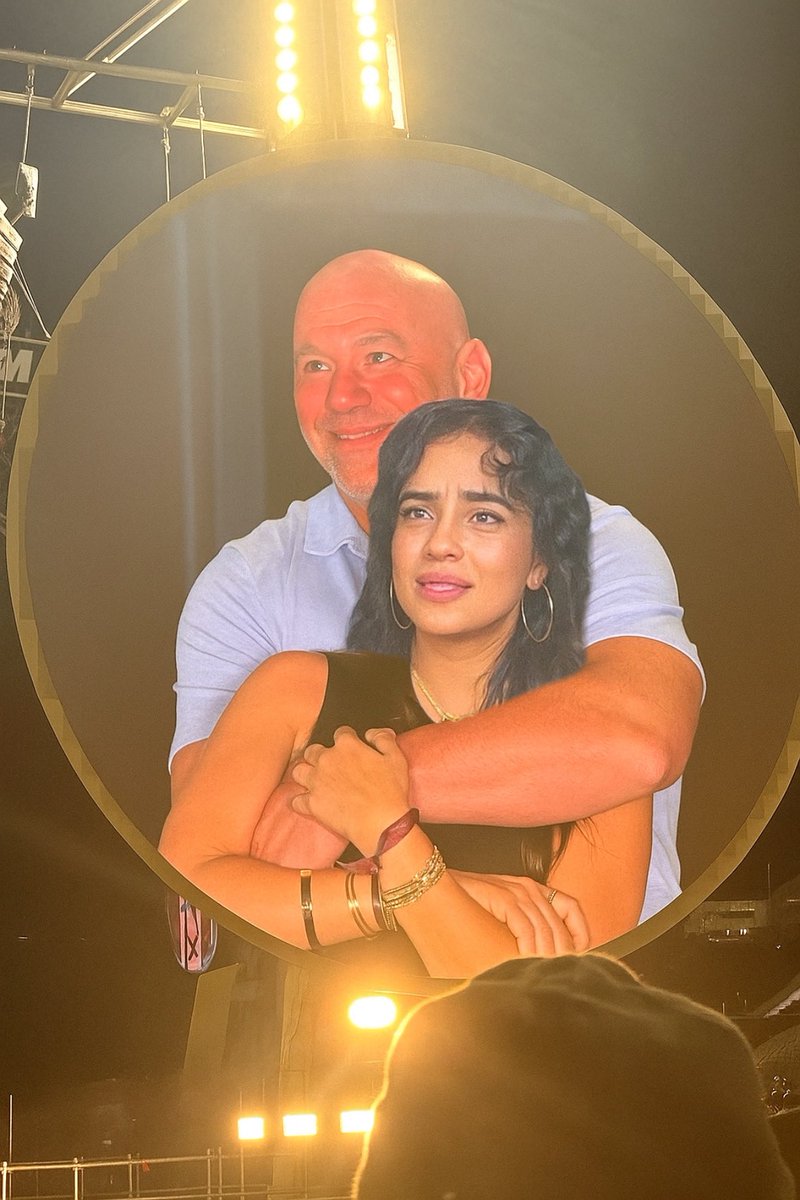 mma_squared's tweet image. Nina Drama caught securing a new UFC media contract at a Coldplay concert