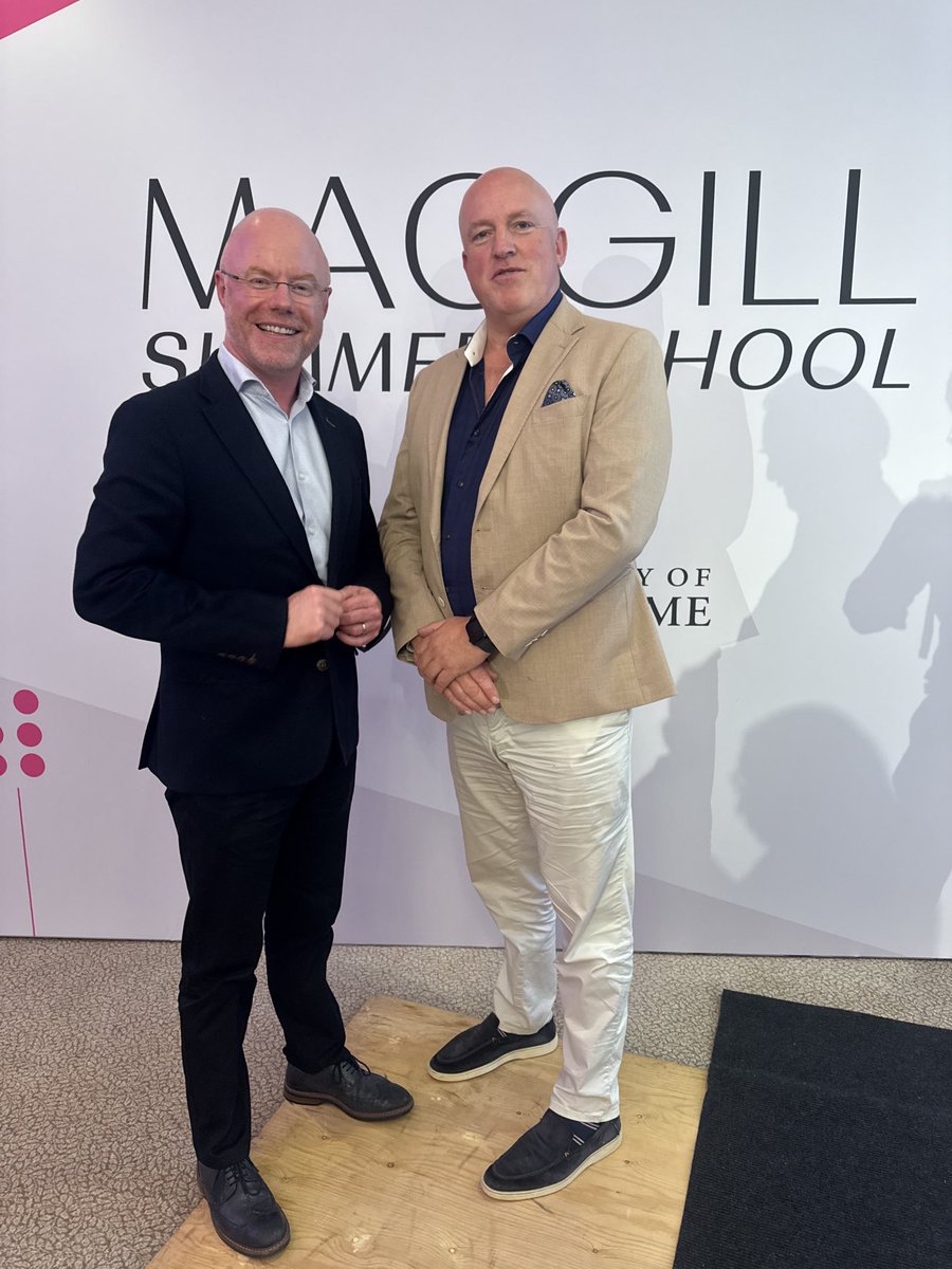 carthy_aubrey's tweet image. Honoured to attend the #MacGill25 @MacGillSchool , some great ideas about "working together to make a difference" with #StephenDonnelly