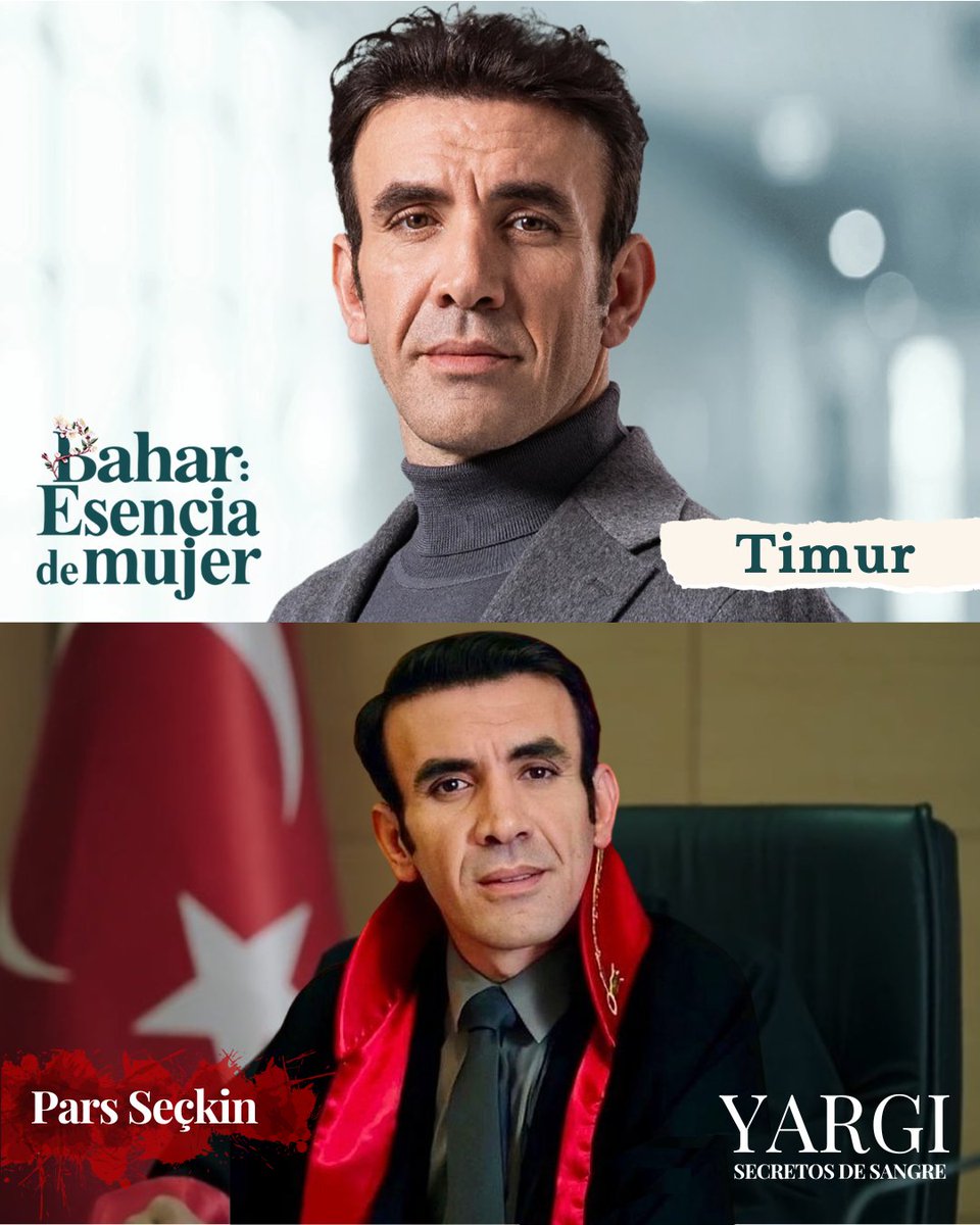 ¿Sabías qué?🧐 Mehmet Yılmaz nos sorprendió como el firme Pars en Yargi: Secretos de Sangre y ahora regresa a la pantalla de Canal 2 con un giro total😱 Interpreta al frío doctor Timur en Bahar: Esencia de Mujer.👨🏻‍⚕️
📺Gran inicio lunes 28 de julio - 8:00 PM