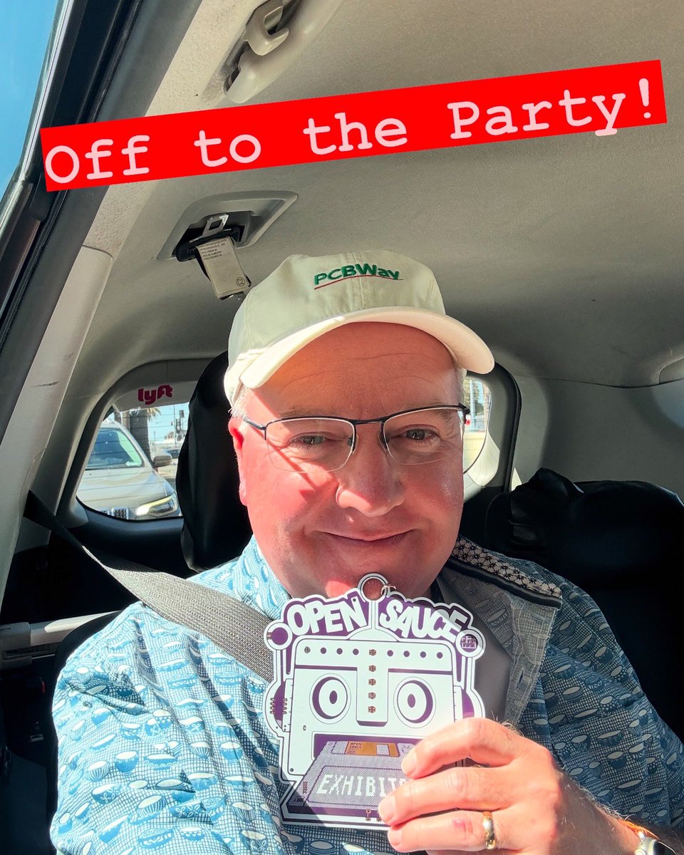 kevsmac's tweet image. Off to the OpenSauce Party! Whoop!