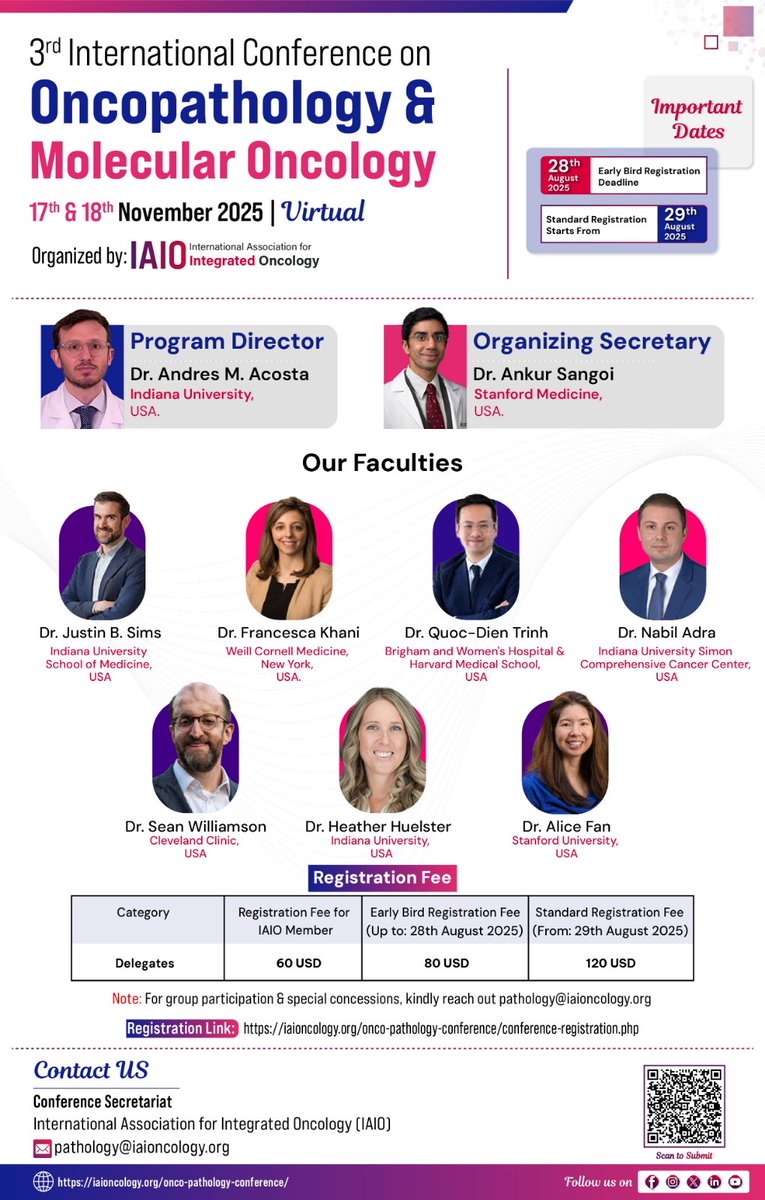 Ankur Sangoi (@slusagar) on Twitter photo Excited to share news of this virtual GU <a href="/iaoncology/">International Association For Integrated Oncology</a> course with <a href="/Andres_M_Acosta/">Andres Martin Acosta (Andy)</a> later this year! Excited to share news of this virtual GU <a href="/iaoncology/">International Association For Integrated Oncology</a> course with <a href="/Andres_M_Acosta/">Andres Martin Acosta (Andy)</a> later this year!