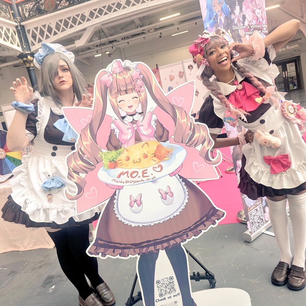 MaidsOfEngland's tweet image. Day 1 at Hyper Japan has concluded.
We can't wait to see you again tomorrow!
#hyperjapanfestival2025