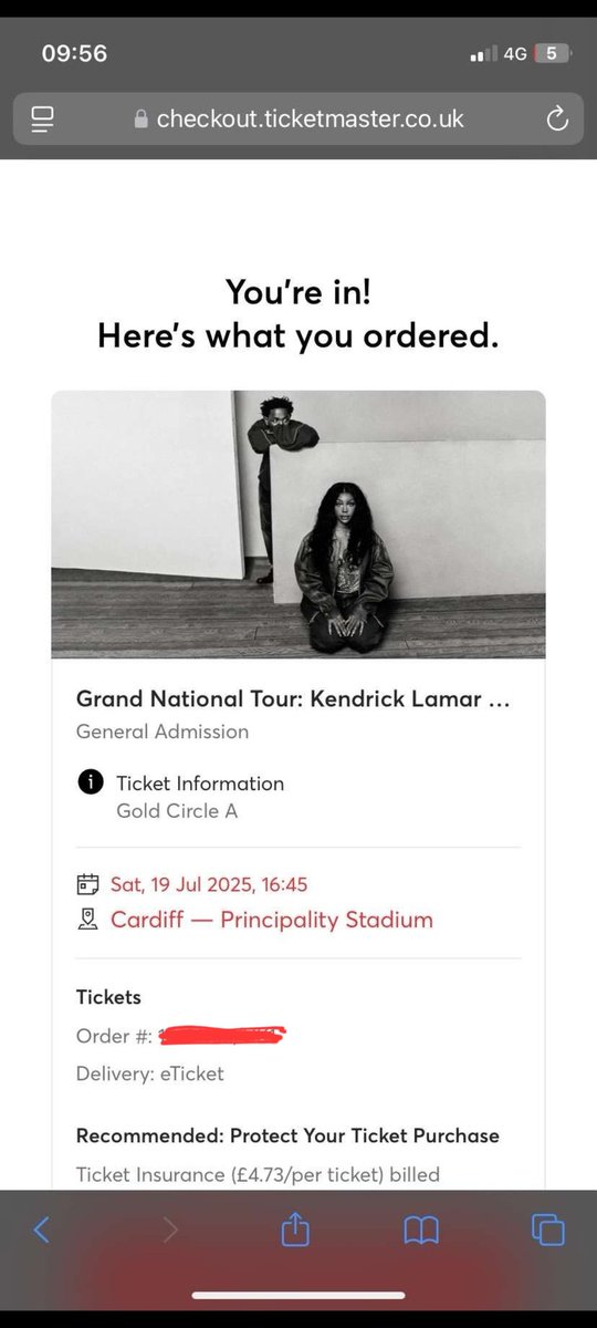 MM2006x's tweet image. My son is staying over in Cardiff for the weekend with a bunch of mates cos he's seeing Kendrick in concert and I'm so jealous 🥲