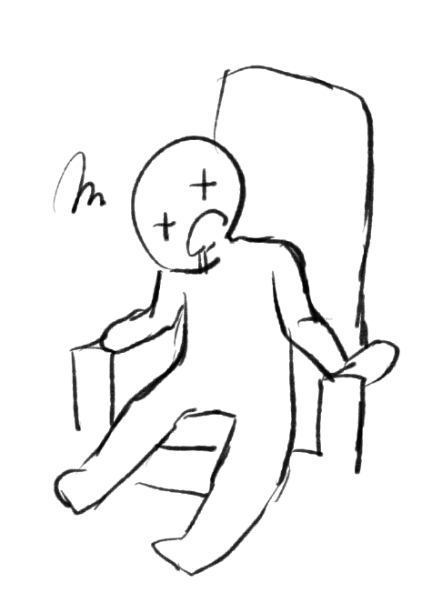 さっきまでこう寝てた製で首が終わってる 