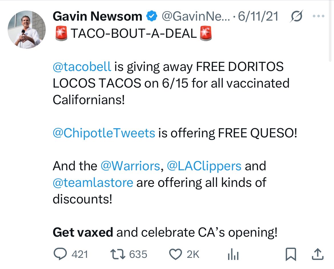 itsreallyleah's tweet image. Next time @GavinNewsom whines and moans about conservatives and Trump supporters, drop this post in his replies.